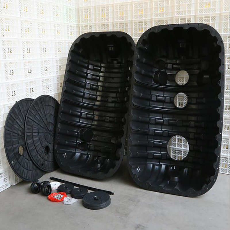 Molded PE septic tanks factory supply